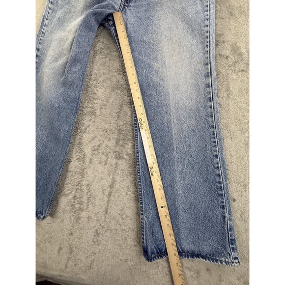 Vintage Levis 517 Jeans Mens 40x30 Blue Orange Tab Made in USA Straight Leg 90s - Picture 6 of 16